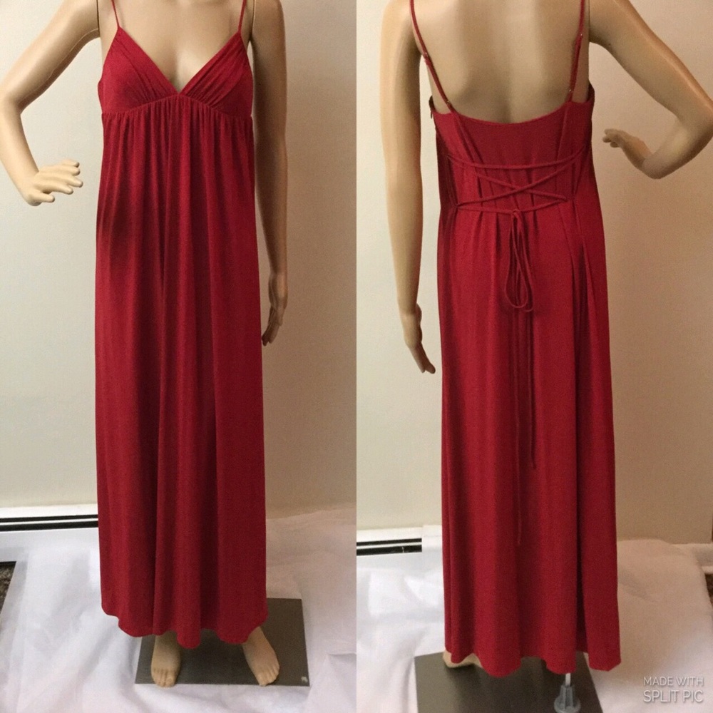 NWT Laundry by Design Maxi spaghetti strap dress - Picture 1 of 3